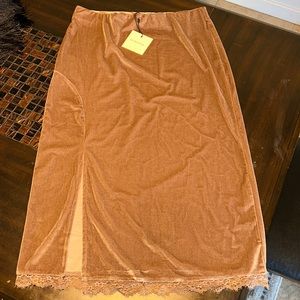 Mimosa Brand Taupe Skirt